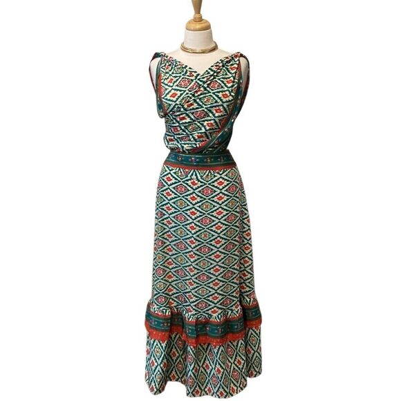 NWT India Boutique Maxi Skirt & Top Set - Picture 1 of 12